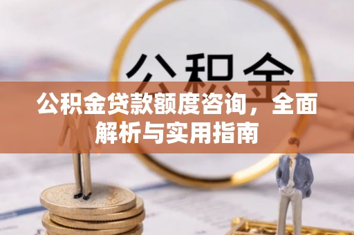 贵南公积金贷款额度咨询，全面解析与实用指南